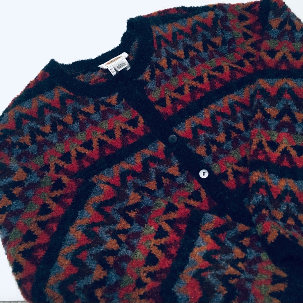 VTG Talbots Wool Blend Cardi